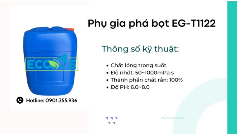 Phụ gia phá bọt EG-T1122 trong quy trình sản xuất giấy